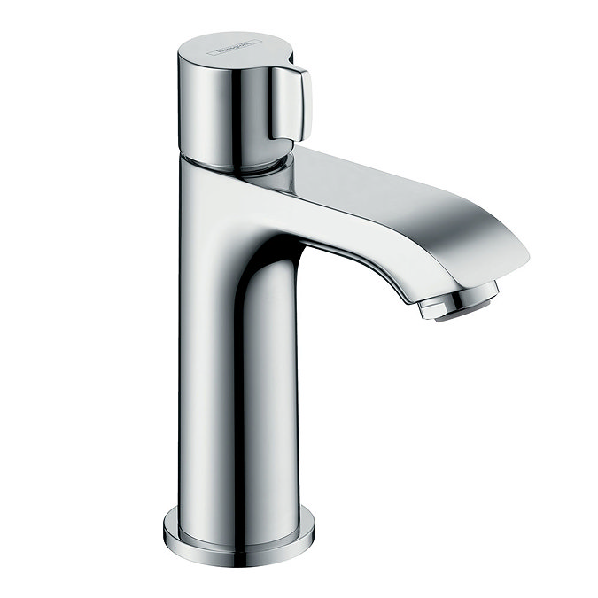 hansgrohe Metris Pillar Tap 100 for Cold Water without Waste - 31166000 Large Image