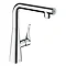 hansgrohe Metris Select M71 Single Lever Kitchen Mixer 260 - Chrome - 14847000 Large Image