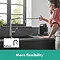 hansgrohe Metris Select M71 Single Lever Kitchen Mixer 320 with Pull-Out Spout - Chrome - 14884000 In Bathroom Large Image