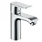 hansgrohe Metris Single Lever Basin Mixer 110 CoolStart with Pop-up Waste - 31121000 Large Image