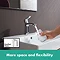 hansgrohe Metris Single Lever Basin Mixer 110 with Pop-up Waste - 31080000  additional Large Image