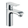 hansgrohe Metris Single Lever Basin Mixer 110 with Pop-up Waste - 31080000 Large Image