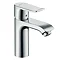 hansgrohe Metris Single Lever Basin Mixer 110 without Waste - 31084000 Large Image