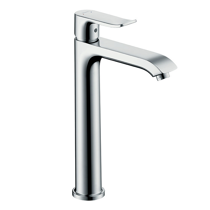 hansgrohe Metris Single Lever Basin Mixer 200 with Pop-up Waste - 31183000 Large Image
