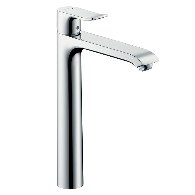 hansgrohe Metris Single Lever Basin Mixer 260 with Pop-up Waste - 31082000 Large Image