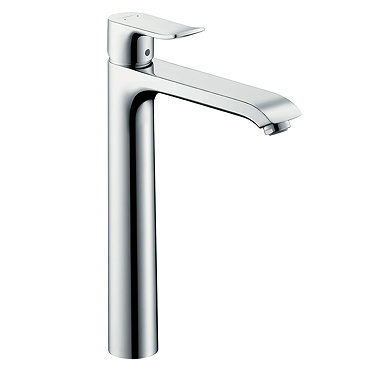 hansgrohe Metris Single Lever Basin Mixer 260 with Pop-up Waste - 31082000  Feature Large Image