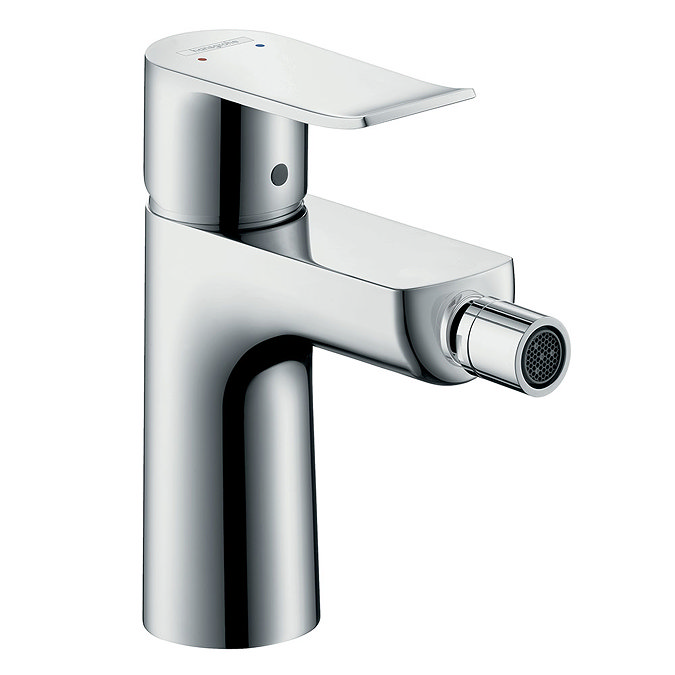 hansgrohe Metris Single Lever Bidet Mixer with Pop-up Waste - 31280000 Large Image