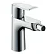 hansgrohe Metris Single Lever Bidet Mixer with Pop-up Waste - 31280000 Large Image