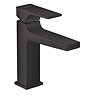 hansgrohe Metropol Single Lever Basin Mixer 110 + Push-open Waste - Matt Black