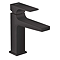 hansgrohe Metropol Single Lever Basin Mixer 110 + Push-open Waste - Matt Black