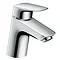 Hansgrohe MyCube Single Lever Basin Mixer L 70 Tap with Pop Up Waste - 71010000 Large Image
