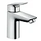 Hansgrohe MyCube Single Lever Basin Mixer L 100 Tap with Pop Up Waste - 71011000