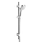 Hansgrohe MySelect E Vario 3 Spray 65cm Shower Slider Rail Kit - 26714400 Large Image