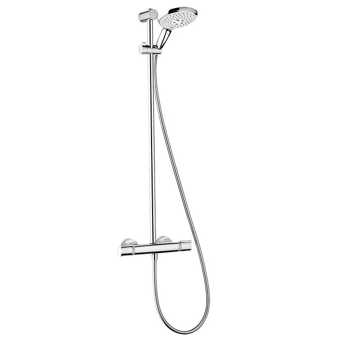 Hansgrohe MySelect S SemiPipe 150 Thermostatic Shower Mixer - 27239000 Large Image