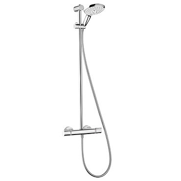 Hansgrohe MySelect S SemiPipe 150 Thermostatic Shower Mixer - 27239000  Profile Large Image