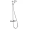 Hansgrohe MySelect S SemiPipe 150 Thermostatic Shower Mixer - 27239000 Large Image