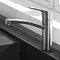 Hansgrohe MySport M Single Lever Kitchen Mixer - Stainless Steel - 13861800 Profile Large Image