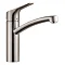 Hansgrohe MySport M Single Lever Kitchen Mixer - Stainless Steel - 13861800 Large Image