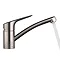 Hansgrohe MySport S Single Lever Kitchen Mixer - Stainless Steel - 13860800  Profile Large Image