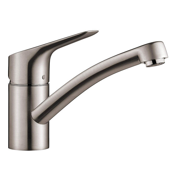 Hansgrohe MySport S Single Lever Kitchen Mixer - Stainless Steel - 13860800 Large Image