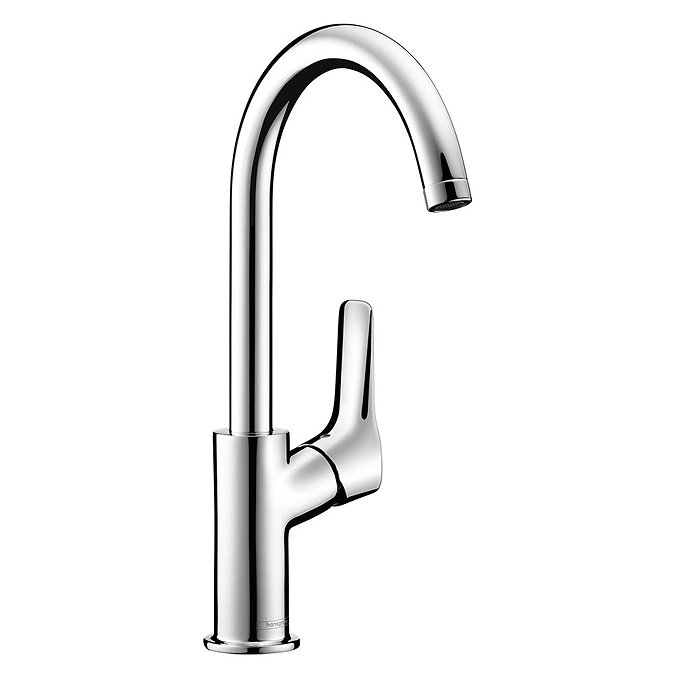 Hansgrohe MySport Single Lever Basin Mixer with Swivel Spout and Pop-up Waste - 71113000 Large Image