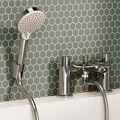 hansgrohe Neovis Q Bath Shower Mixer with Kit - Chrome