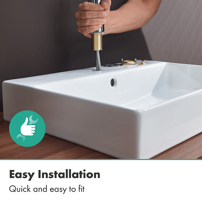 hansgrohe Neovis Q Single lever basin mixer 70 CoolStart without waste set Chrome