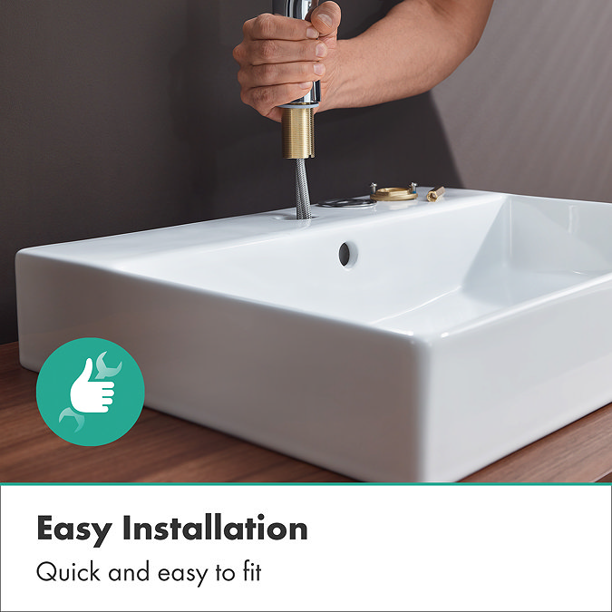 hansgrohe Neovis Q CoolStart Basin Mixer 70 - Chrome