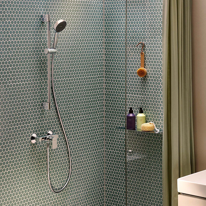 hansgrohe Neovis Q Exposed Shower Mixer - Chrome