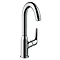 Hansgrohe Novus 240 Single Lever Basin Mixer with Swivel Spout and Pop-up Waste - 71126000 Large Ima