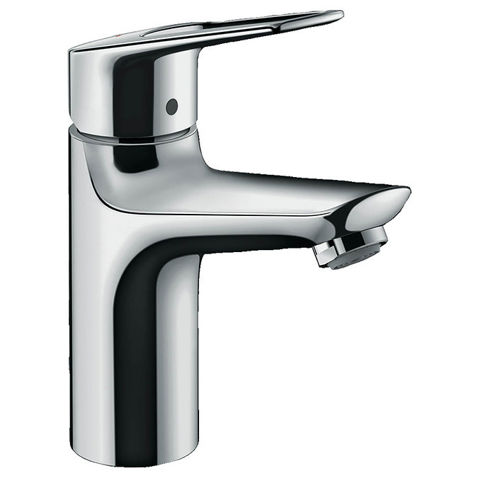 Hansgrohe Novus Loop 100 Single Lever Basin Mixer with Pop-up Waste - 71081000 Large Image