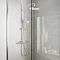 hansgrohe Pack of 2 Vernis Blend Showerpipe 200 Thermostatic Shower Mixer - 26285000 Profile Large