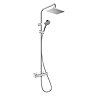 hansgrohe Pack of 2 Vernis Shape Showerpipe 230 Thermostatic Shower Mixer - 26287000 Large Image