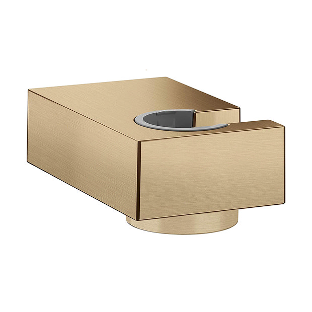 hansgrohe Porter E Shower Handset Holder Brushed Bronze