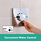 hansgrohe Pulsify E 260 Overhead Shower and 1jet EcoSmart Hand Shower, Slide Rail Kit with ShowerSelect Comfort E Thermostat-EcoSmart - Chrome