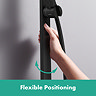 hansgrohe Pulsify E 260 Overhead Shower and 1jet EcoSmart Hand Shower, Slide Rail Kit with ShowerSelect Comfort E Thermostat-EcoSmart - Matt Black