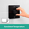 hansgrohe Pulsify E 260 Overhead Shower and 1jet EcoSmart Hand Shower, Slide Rail Kit with ShowerSelect Comfort E Thermostat-EcoSmart - Matt Black
