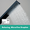 hansgrohe Pulsify E 260 Overhead Shower and 1jet EcoSmart Hand Shower, Slide Rail Kit with ShowerSelect Comfort E Thermostat-EcoSmart - Matt Black