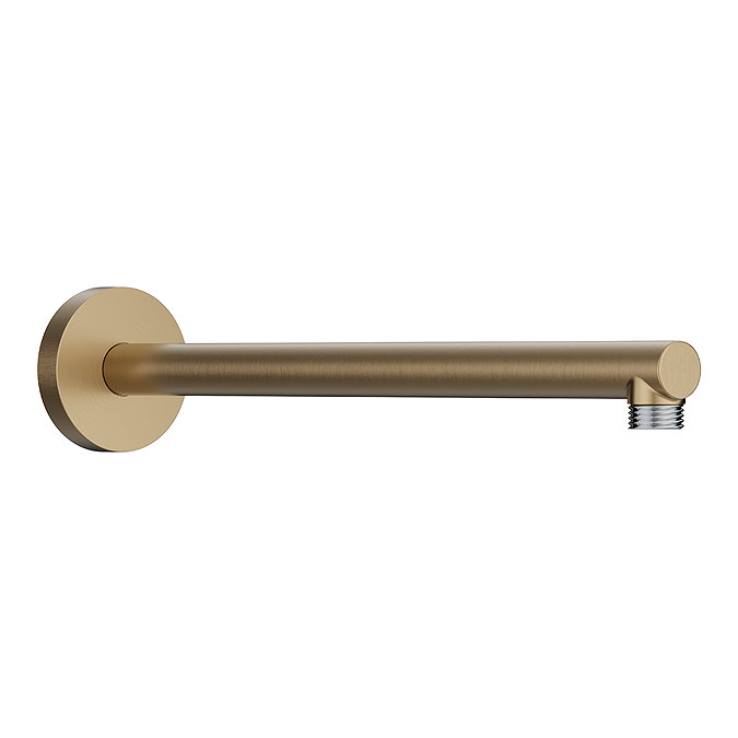 hansgrohe Pulsify S 260 Overhead Shower and 1jet EcoSmart Hand Shower, Slide Rail Kit with ShowerSelect Comfort S Thermostat-EcoSmart - Brushed Bronze