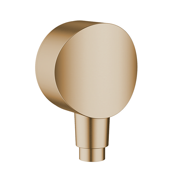 hansgrohe Pulsify S 260 Overhead Shower and 1jet EcoSmart Hand Shower, Slide Rail Kit with ShowerSelect Comfort S Thermostat-EcoSmart - Brushed Bronze