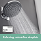 hansgrohe Pulsify S 260 Overhead Shower and 1jet EcoSmart Hand Shower, Slide Rail Kit with ShowerSelect Comfort S Thermostat-EcoSmart - Chrome