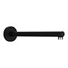 hansgrohe Pulsify S 260 Overhead Shower and 1jet EcoSmart Hand Shower, Slide Rail Kit with ShowerSelect Comfort S Thermostat-EcoSmart - Matt Black