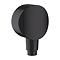 hansgrohe Pulsify S 260 Overhead Shower and 1jet EcoSmart Hand Shower, Slide Rail Kit with ShowerSelect Comfort S Thermostat-EcoSmart - Matt Black