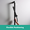 hansgrohe Pulsify S 260 Overhead Shower and 1jet EcoSmart Hand Shower, Slide Rail Kit with ShowerSelect Comfort S Thermostat-EcoSmart - Matt Black