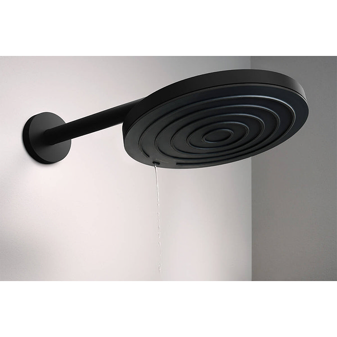 hansgrohe Pulsify S Overhead Shower 260 1jet EcoSmart+ - Matt Black