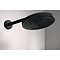 hansgrohe Pulsify S Overhead Shower 260 1jet EcoSmart+ - Matt Black