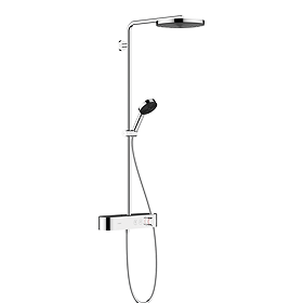 hansgrohe Pulsify S Showerpipe 260 1jet with ShowerTablet Select 400 - Chrome