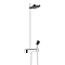 hansgrohe Pulsify S EcoSmart Showerpipe 260 2jet with ShowerTablet Select 400 - Chrome
