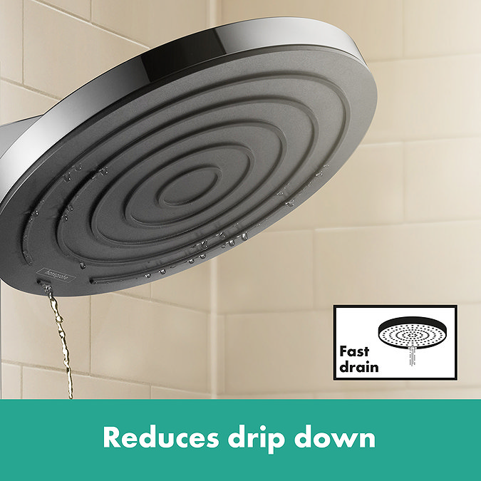 hansgrohe Pulsify S EcoSmart Showerpipe 260 2jet with ShowerTablet Select 400 - Chrome