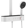 hansgrohe Pulsify S Showerpipe 260 2jet EcoSmart with ShowerTablet Select 400 - Matt White